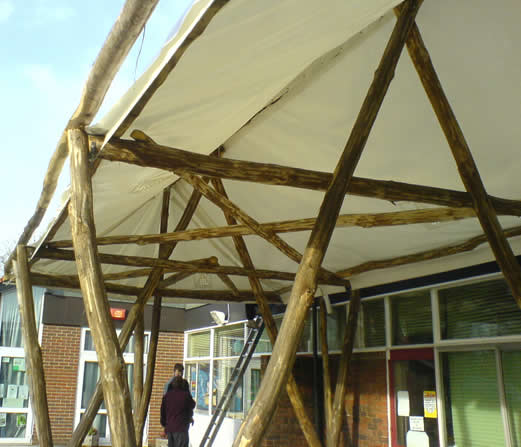 Bespoke Kent Carpentry an Joinery - Bridge School Outdoor Structure